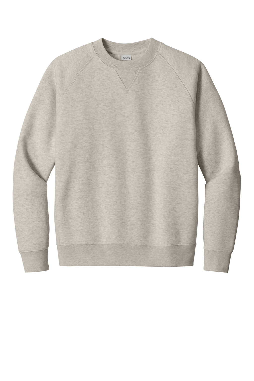 Front View of HthrHaze Stanley/Stella Unisex Knoxer Crewneck Sweatshirt SXU026