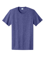 Front View of HthrPurple Port & Co Easy Cotton Tee PC43