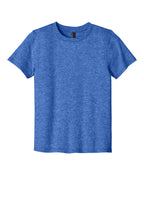 Front View of HthrRoyal Port & Co Youth Easy Cotton Tee PC43Y