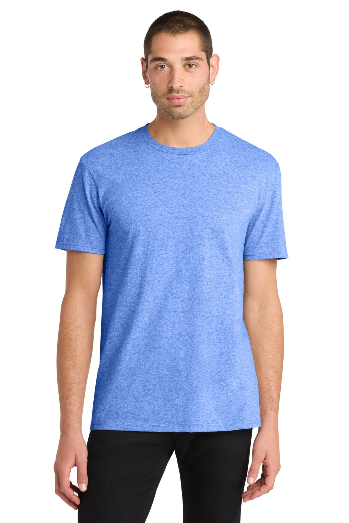 Front View of HtrdRoyal District The Concert Tee DT5000