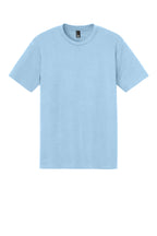 Front View of IceBlue District Perfect Tri Tee. DM130