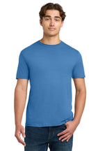 Front View of Iris Gildan Softstyle T-Shirt. 64000