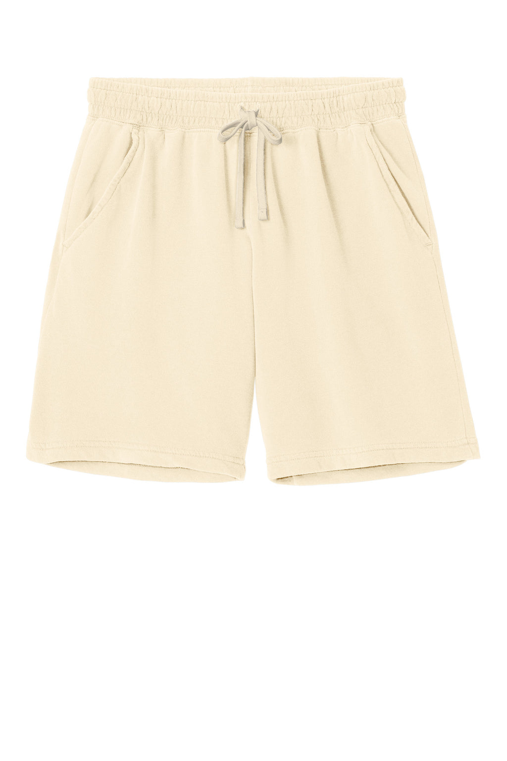 Front View of Ivory Comfort Colors Lightweight Sweatshort 1468