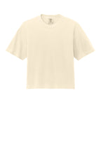 Front View of Ivory Comfort Colors Women's Heavyweight Boxy Tee 3023CL