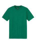 Front View of JewelGreen District Perfect Tri Tee. DM130