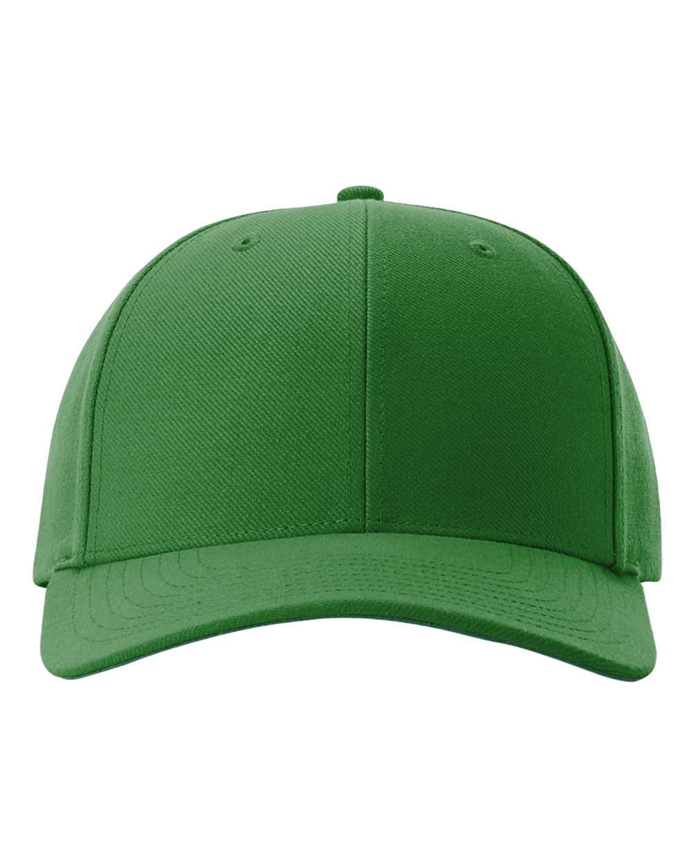 Front View of Kelly Green Surge Snapback Cap - 512