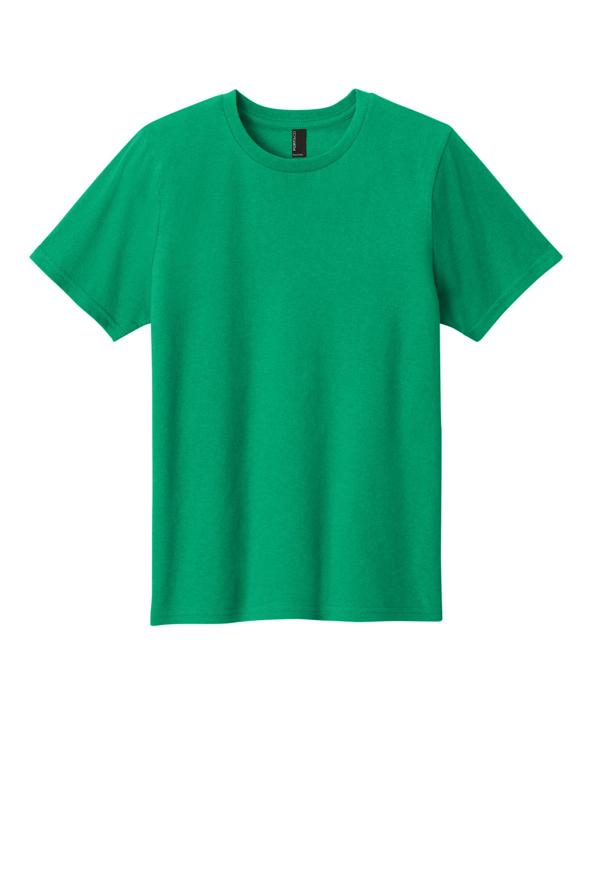 Front View of Kelly Port & Co Youth Easy Cotton Tee PC43Y
