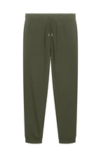 Front View of KhakiGreen Stanley/Stella Unisex Flyer Jogger SXU006
