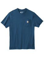 Front View of Lakeshore Carhartt Workwear Pocket Short Sleeve T-Shirt. CTK87