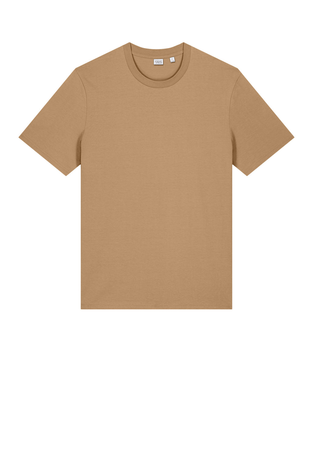 Front View of Latte Stanley/Stella Unisex Creator 2.0 Tee SXU001