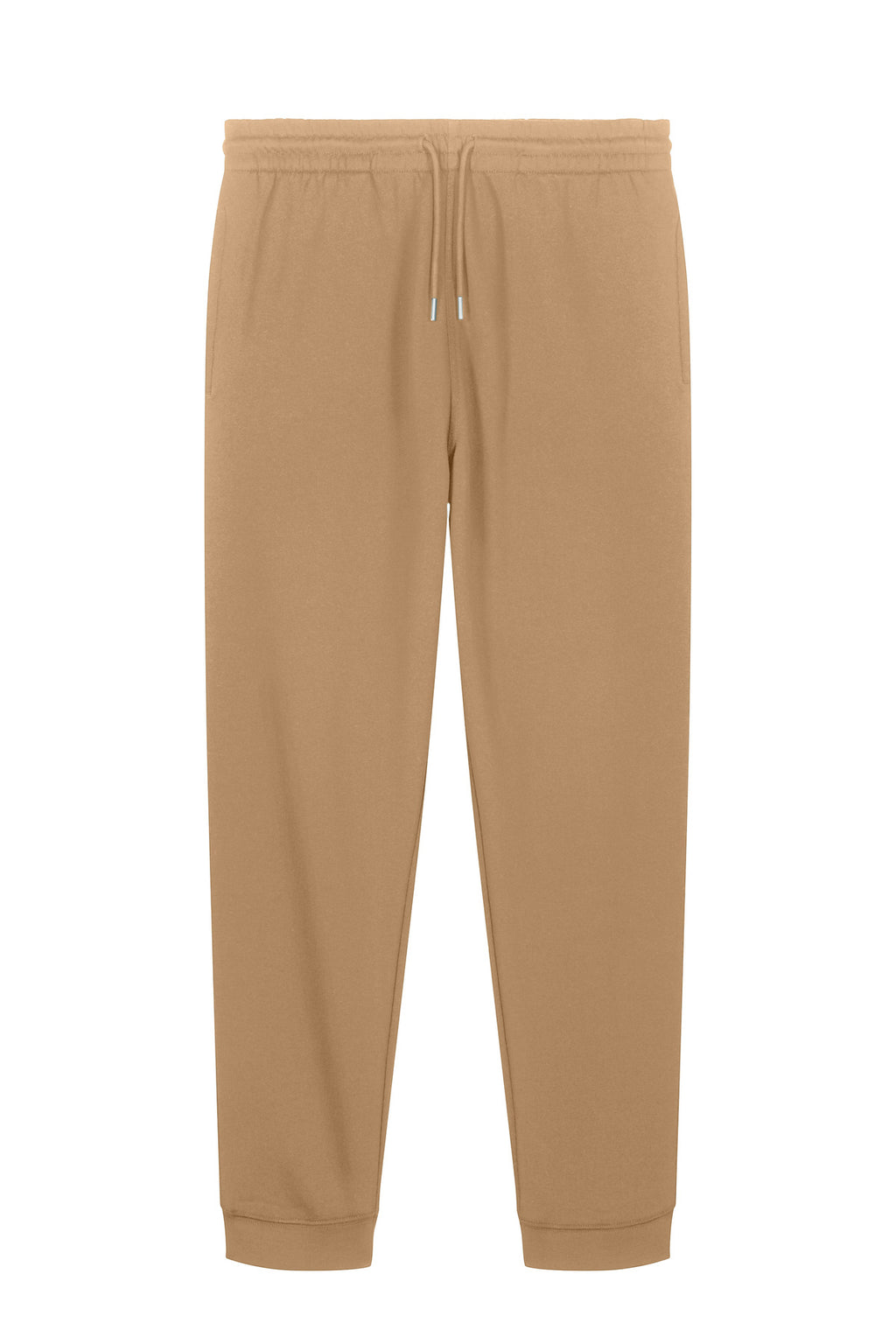 Front View of Latte Stanley/Stella Unisex Flyer Jogger SXU006