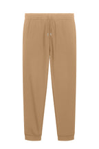 Front View of Latte Stanley/Stella Unisex Flyer Jogger SXU006