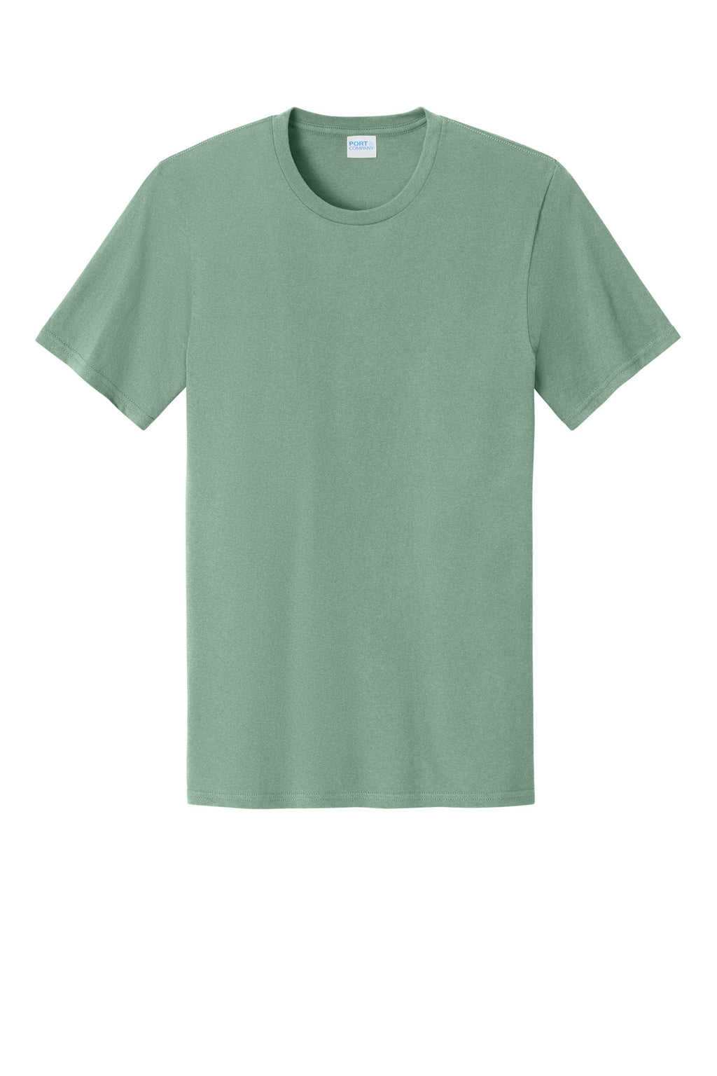 Front View of LaurelGrn Port & Co Easy Cotton Tee PC43