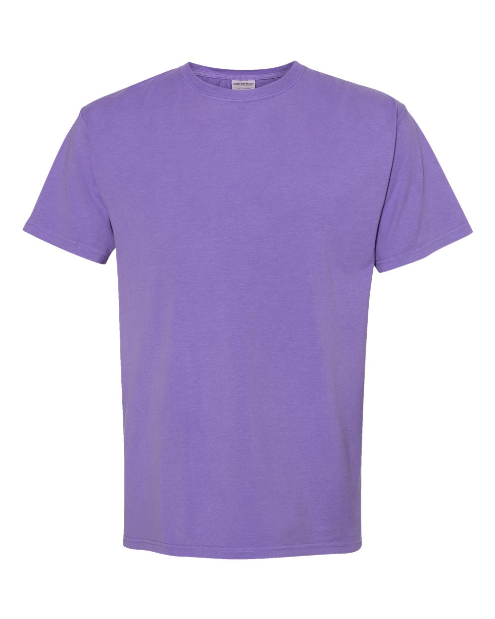 Front View of Lavender Garment-Dyed T-Shirt - GDH100