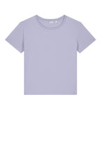 Front View of Lavender Stanley/Stella Women's Stella Serena Scoop Neck Tee SXW008