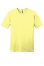 Front View of Lemon Yellow District Very Important Tee . DT6000