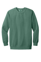 Front View of LightGreen COMFORT COLORS Ring Spun Crewneck Sweatshirt. 1566