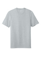 Front View of Lt Hthr Grey District Re-Tee DT8000
