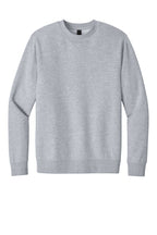 Front View of LtHtGry District V.I.T. Fleece Crew DT6104