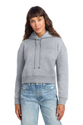 Front View of LtHtGry District Women's V.I.T. Fleece Hoodie DT6101