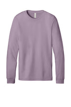 Front View of LtViolet BELLA+CANVAS Unisex Jersey Long Sleeve Tee. BC3501