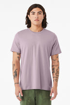 Front View of LtViolet BELLA+CANVAS Unisex Jersey Short Sleeve Tee. BC3001