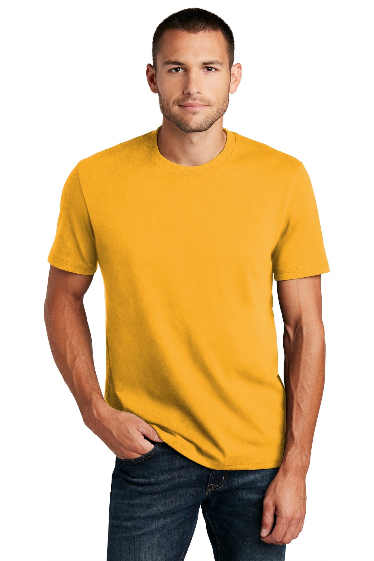 Front View of Maize Yellow District Re-Tee DT8000