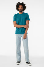 Front View of Marine BELLA+CANVAS Unisex Jersey Short Sleeve Tee. BC3001