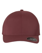 Front View of Maroon Delta® Seamless Cap - 180
