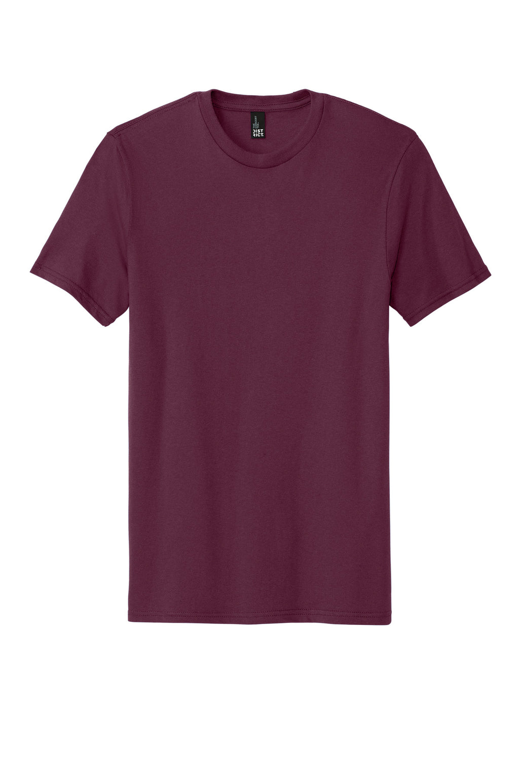 Front View of Maroon District The Concert Tee DT5000