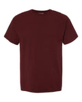 Front View of Maroon Garment-Dyed T-Shirt - GDH100