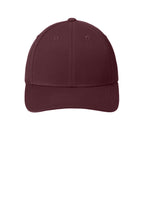 Front View of Maroon Sport-Tek Dry Zone Nylon Cap. STC10
