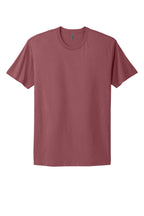 Front View of Mauve Next Level Apparel Adult Cotton Tee. NL3600