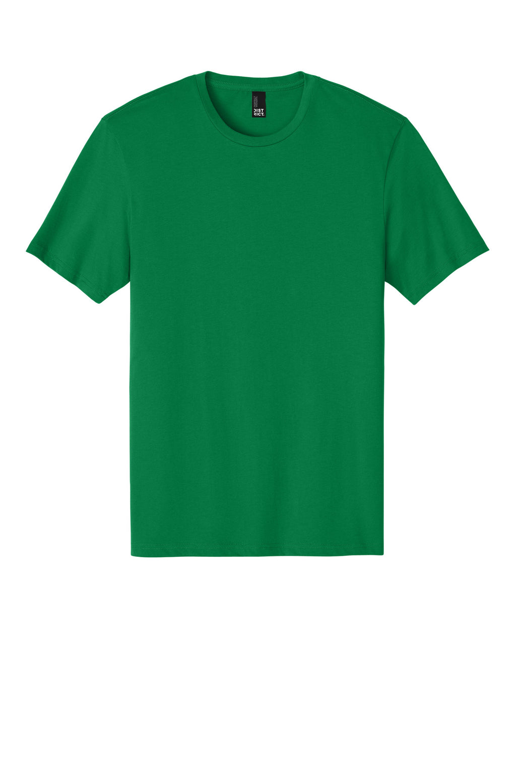 Front View of MeadowGrn District Perfect Weight Tee. DT104