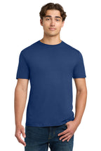 Front View of MetroBlue Gildan Softstyle T-Shirt. 64000