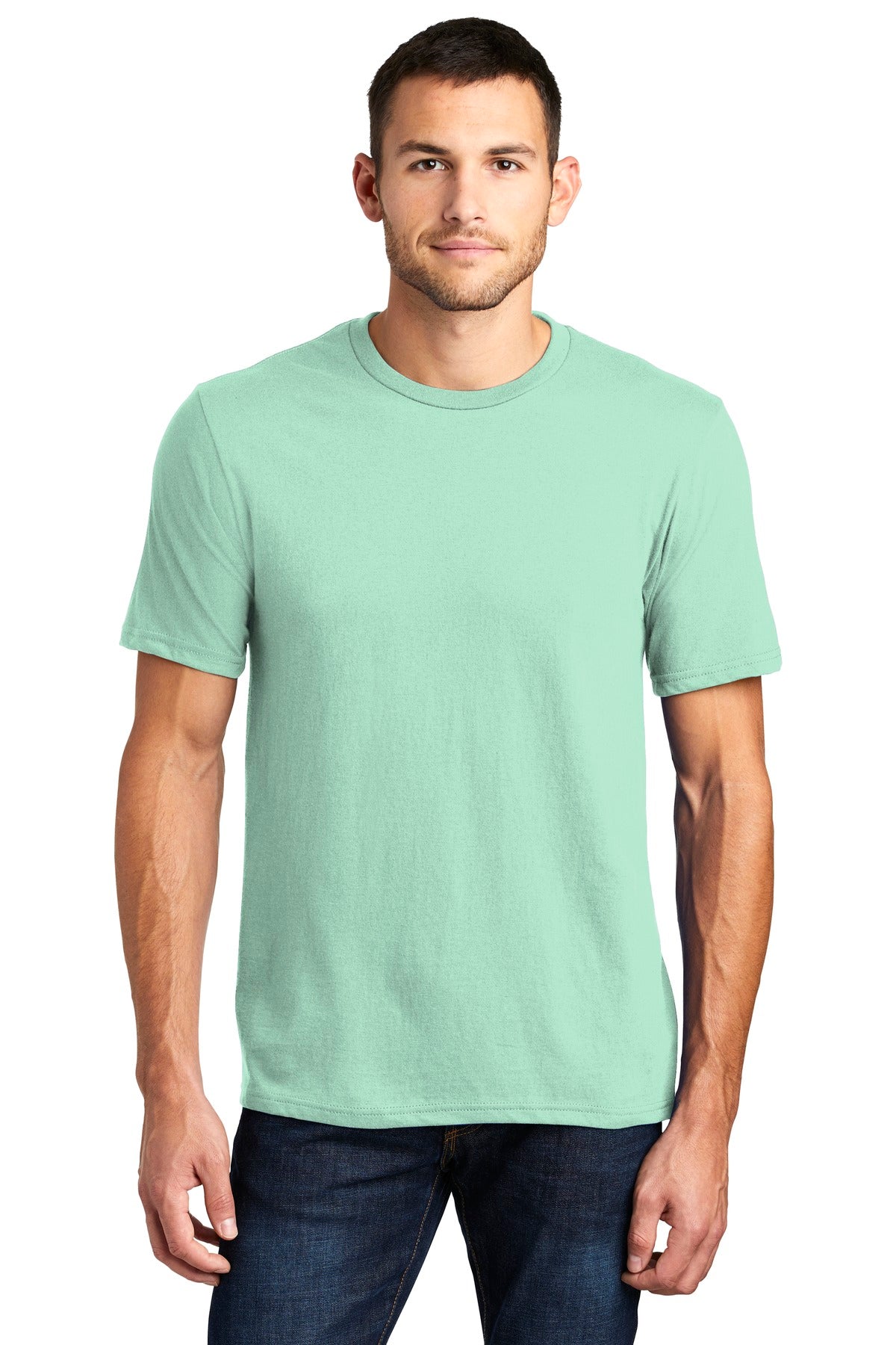 Front View of Mint District Very Important Tee . DT6000