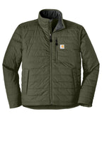 Front View of Moss Carhartt Gilliam Jacket. CT102208