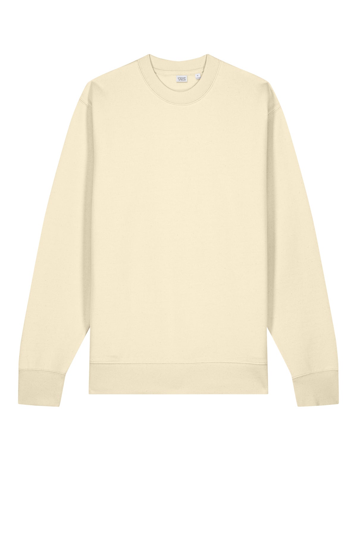 Front View of NaturalRaw Stanley/Stella Unisex Changer 2.0 Crewneck Sweatshirt SXU004