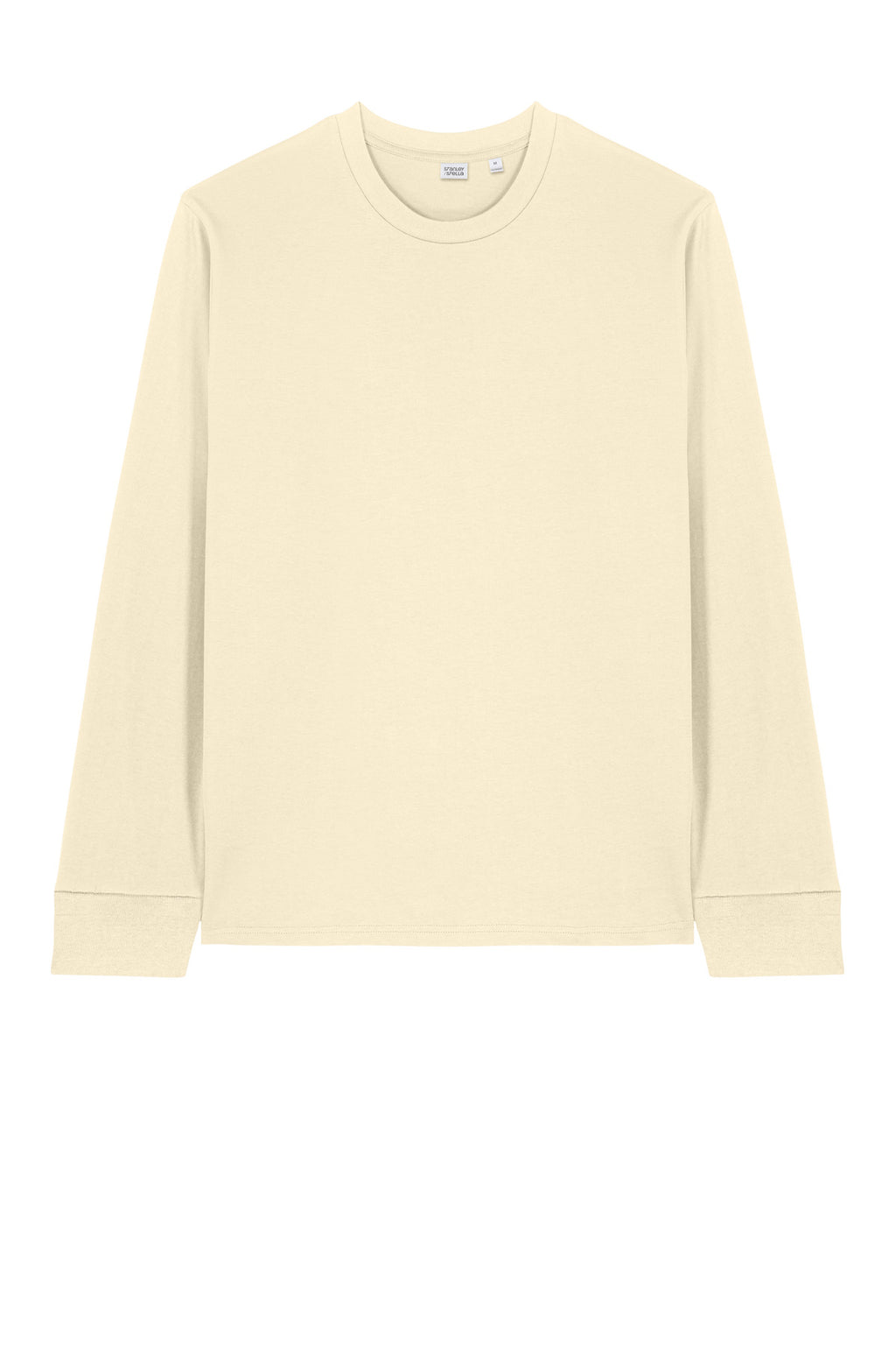 Front View of NaturalRaw Stanley/Stella Unisex Creator 2.0 Long Sleeve Tee SXU022