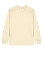 Front View of NaturalRaw Stanley/Stella Unisex Freestyler Heavyweight Long Sleeve Tee SXU023