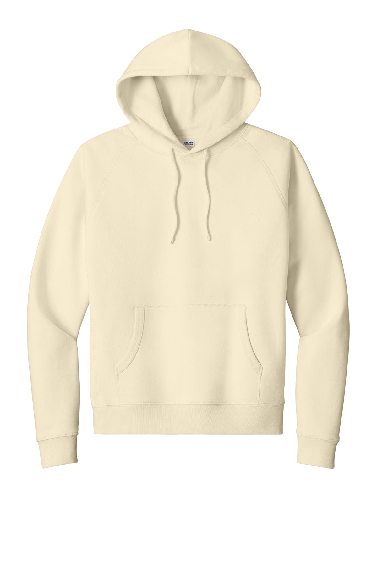 Front View of NaturalRaw Stanley/Stella Unisex Striker Hooded Sweatshirt SXU027
