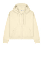 Front View of NaturalRaw Stanley/Stella Women's Stella Ida Full-Zip Hooded Sweatshirt SXW037