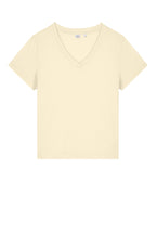 Front View of NaturalRaw Stanley/Stella Women's Stella Isla V-Neck Tee SXW032