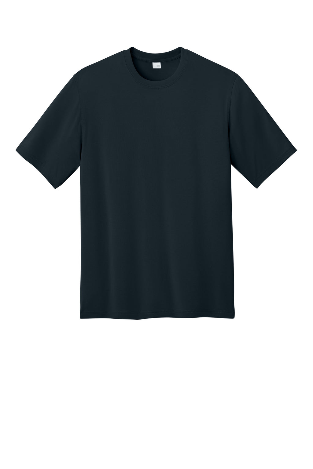 Front View of Navy CornerStone Workwear Pro Short Sleeve Tee CS440