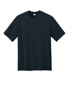 Front View of Navy CornerStone Workwear Pro Short Sleeve Tee CS440