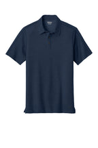 Front View of Navy OGIO Onyx Polo. OG126