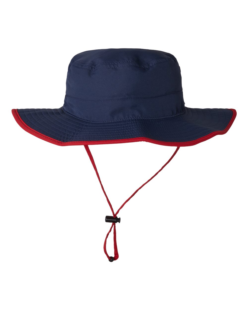 Front View of Navy/ Red Ultralight Booney - GB400