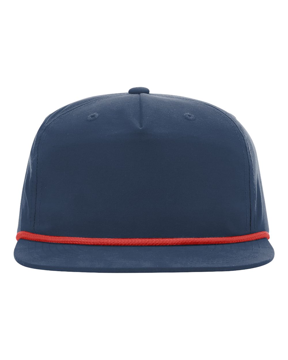 Front View of Navy/ Red Umpqua Snapback Cap - 256