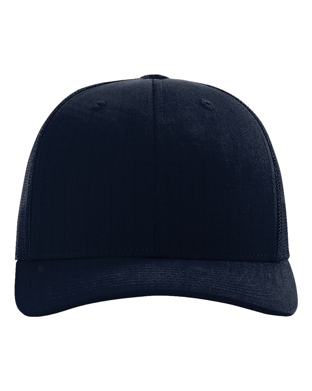 Front View of Navy Tactical Trucker Cap - 112T