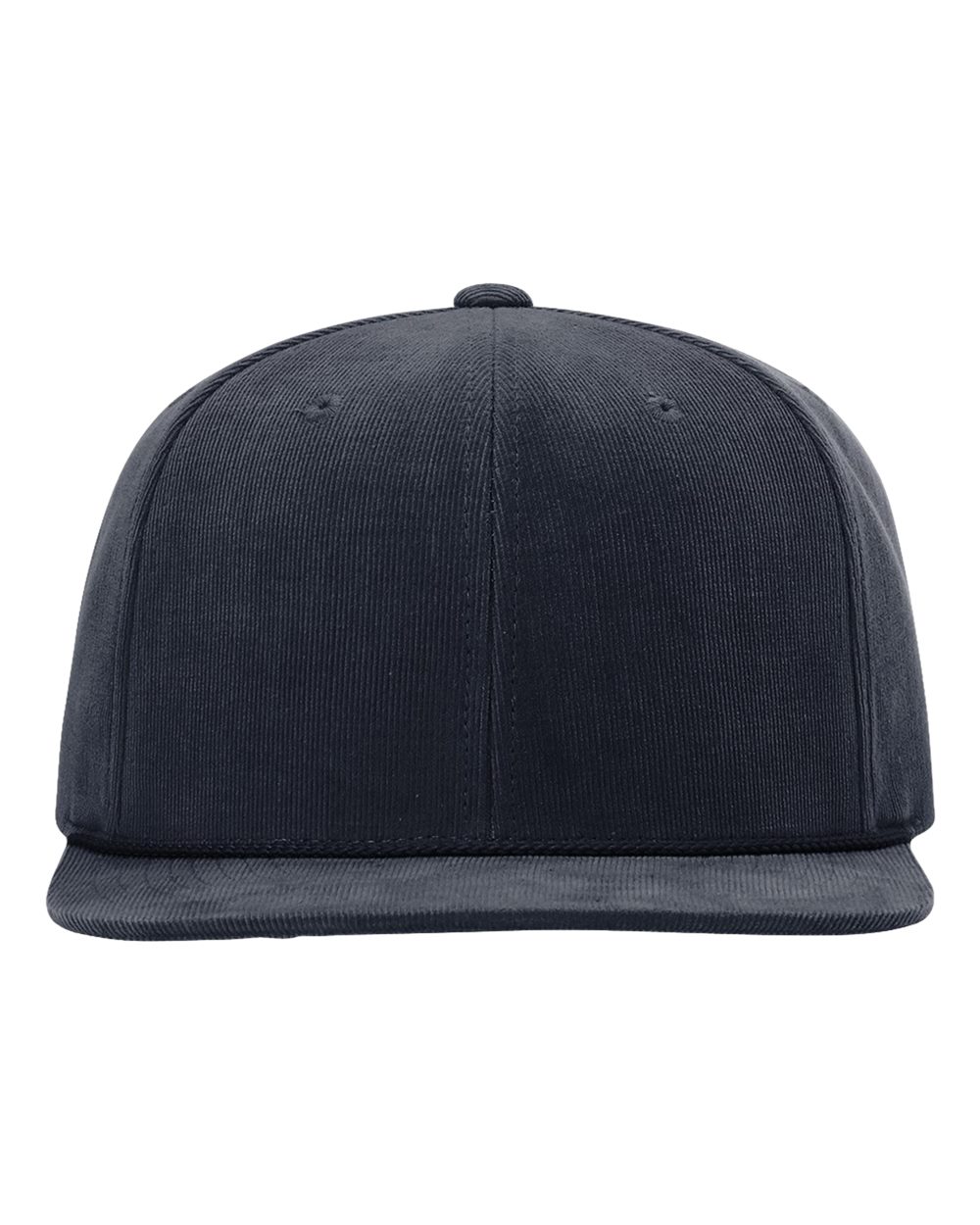 Front View of Navy Timberline Corduroy Cap - 253